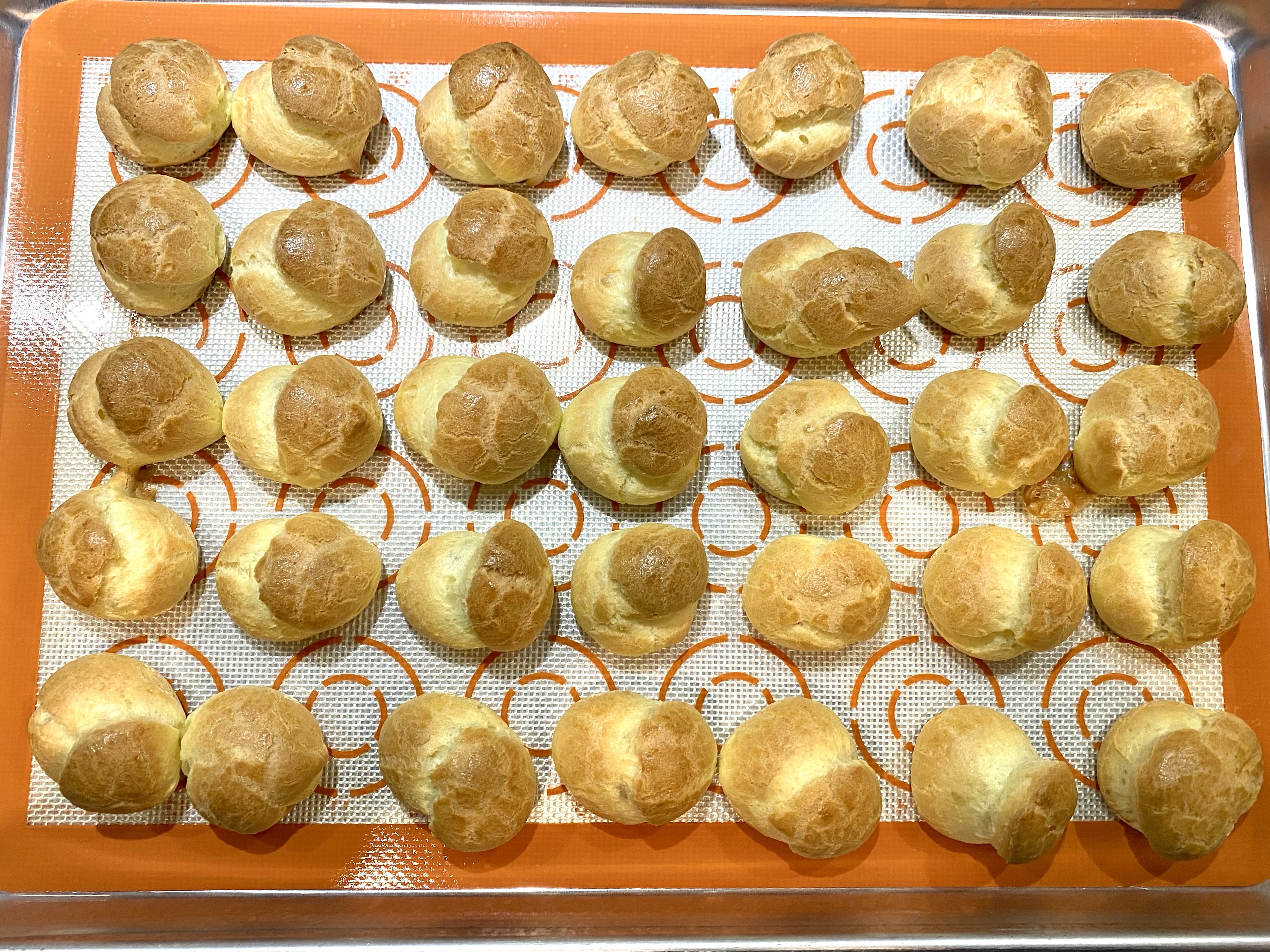 CREAM PUFFS (choux pastry or pâte à choux) CREAM PUFFS (choux pastry or pâte à choux)